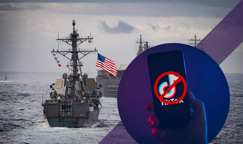 US Navy thinks TikTok is a threat, bans it