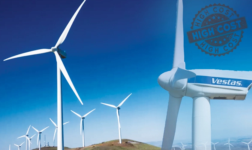 Wind turbine maker Vestas second