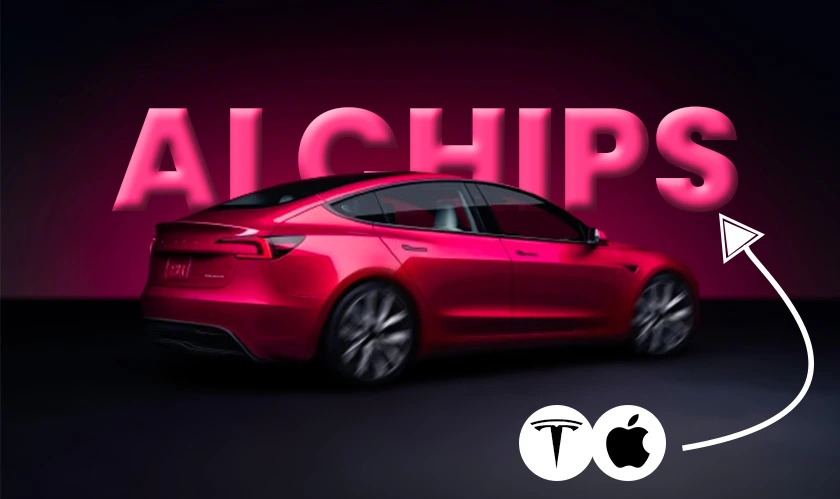 Tesla and Apple develop AI c hips