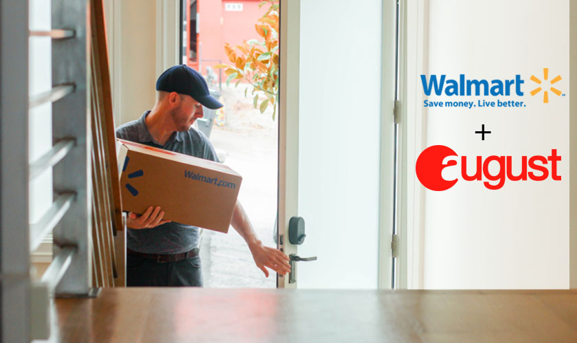Walmart tests in-home delivery with August smart locks