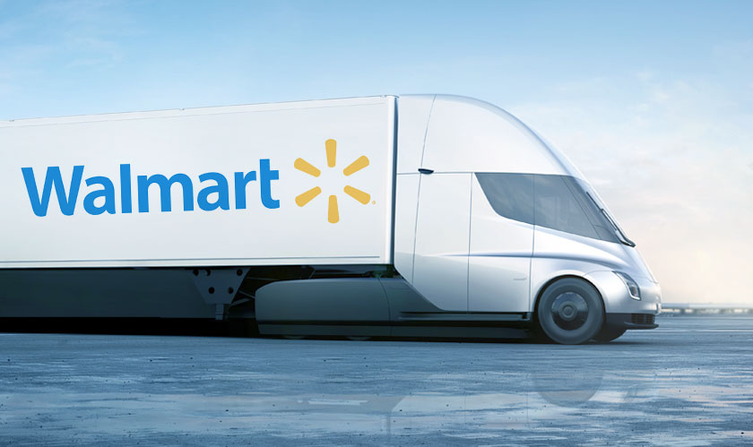 Walmart to pilot Tesla's New Semi Trucks