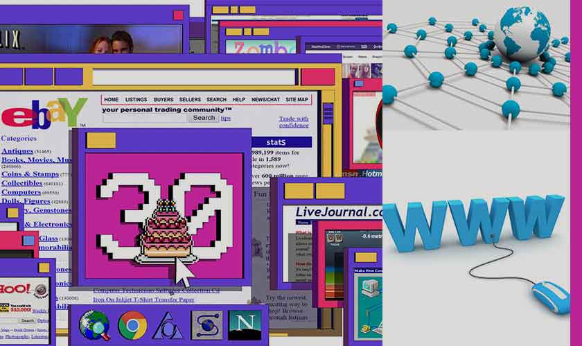 Going down the memory lane with 30 years of WWW