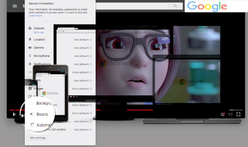 You can now Mute Autoplay on Google Chrome