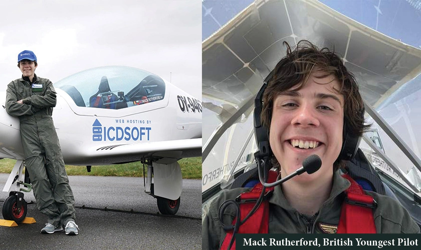 British-Belgian pilot Mack