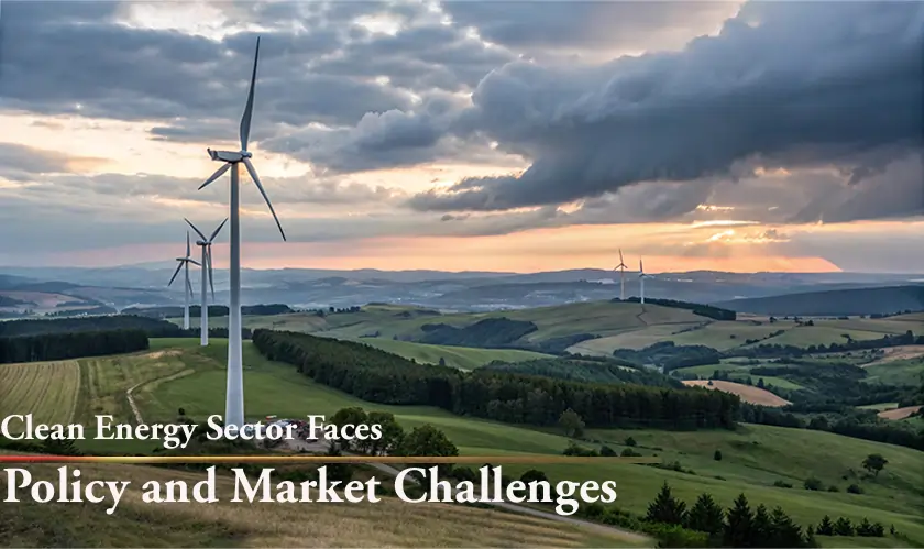 Clean Energy Sector Faces Policy and Market Challenges