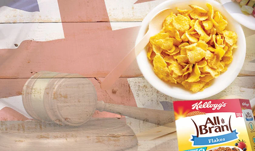 Kellogg's loses the court case against the Government of England