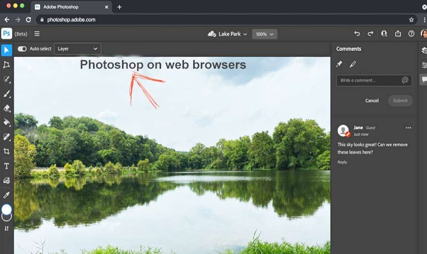 Adobe will now let you use Photoshop on web browsers