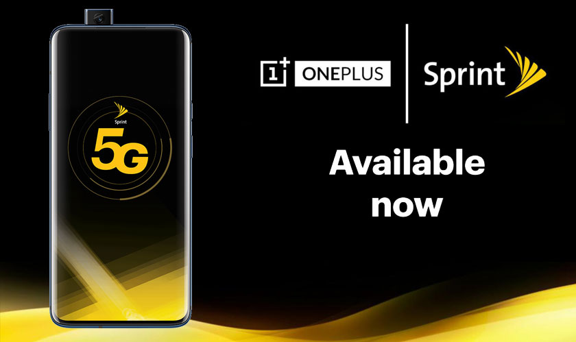 OnePlus 7 Pro with 5G capabilities available on Sprint