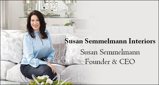 Susan Semmelmann Interiors — combining innovative creativity with classic design traditions to create spaces that are as beautiful as they are livable