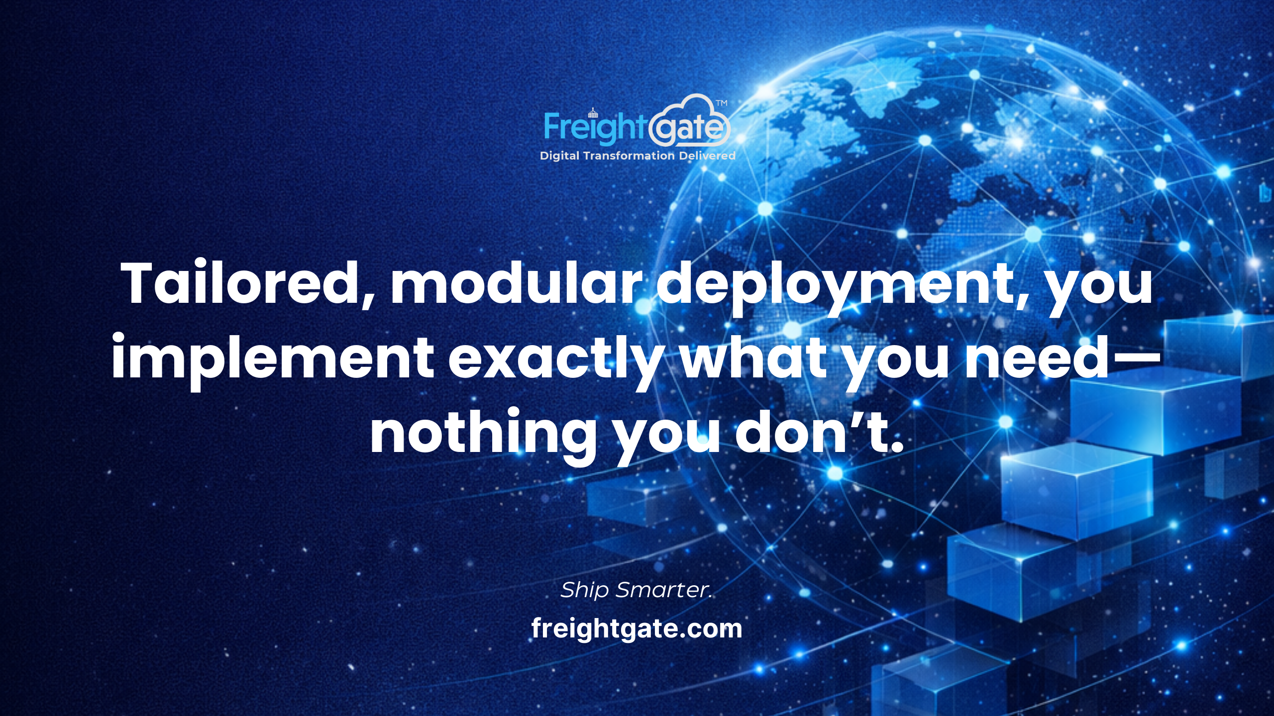 That is exactly what Freightgate